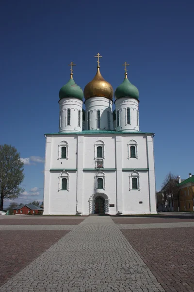 Russia, Kolomna. Uspenskiy Cathedral in Kolomna Kremlin. — Stock Photo, Image