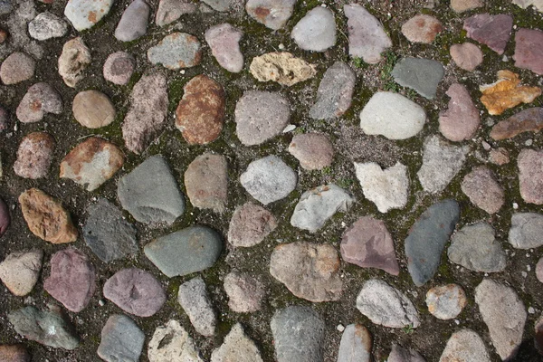 Old road of cobblestones. — Stock Photo, Image