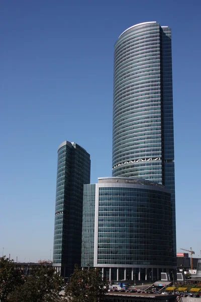 Rusia, Moscú. Edificios de gran altura en el complejo Moscú-Ciudad . — Foto de Stock