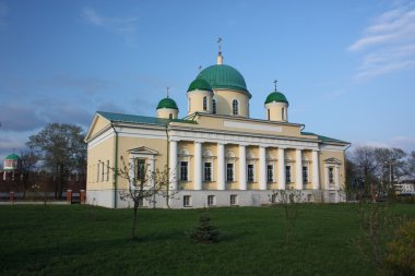 Russia, Tula. Preobrazhenskiy church. clipart