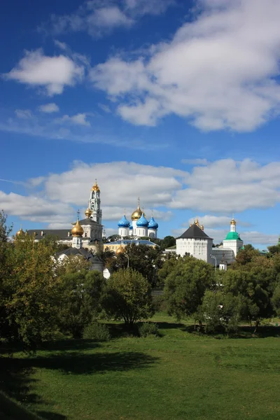 Rusia, Sergiev Posad. Santísima Trinidad San Sergio Lavra. Panorama . — Foto de Stock