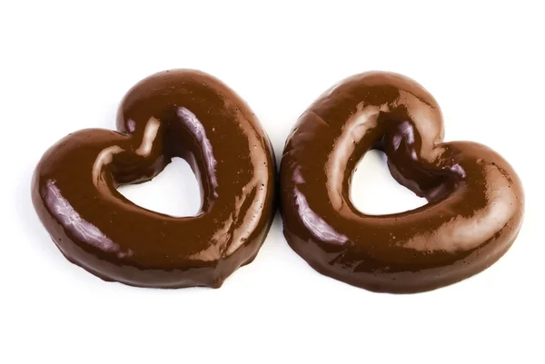 stock image Heart shape gingerbread