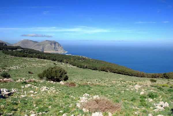 Landskap från monte pellegrino — Stockfoto