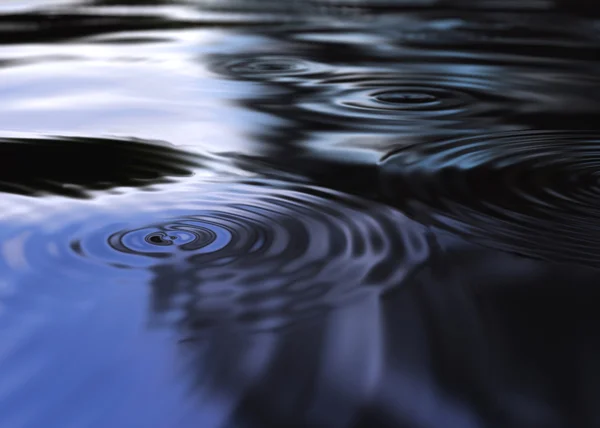 Ondas de água mística — Fotografia de Stock