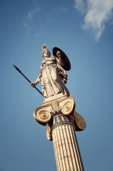 Standbeeld van athena in Athene, Griekenland — Stockfoto