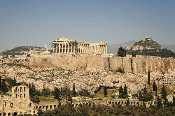 Akropolis, Atény, Řecko — Stock fotografie