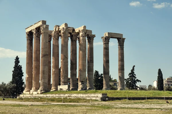Zeustemplet, Aten — Stockfoto