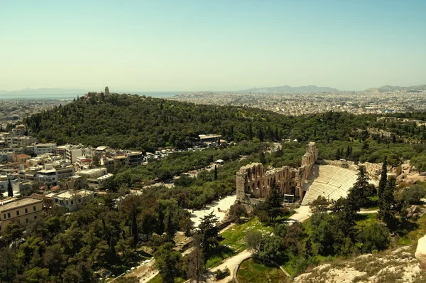 Το θέατρο του Ηρώδου του Αττικού, Αθήνα — Φωτογραφία Αρχείου