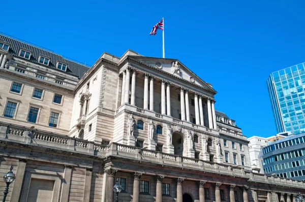 Banka Anglie, Londýn — Stockfoto