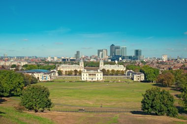 Greenwich and Canary Wharf clipart