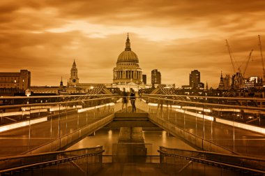 St Paul's Cathedral, London. clipart