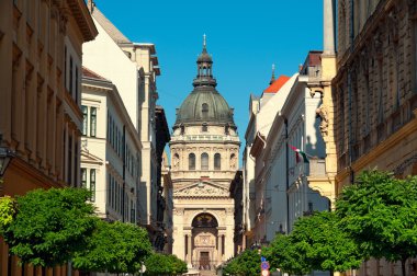 St. Stephen Basilica, Budapest, Hungary clipart