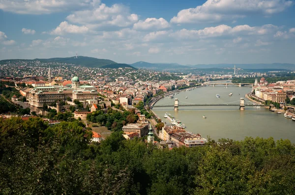 Budapest látképe — Stock Fotó