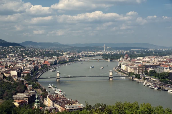 Budapest látképe — Stock Fotó