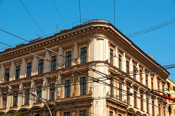 Edificio de apartamentos en Budapest — Foto de Stock