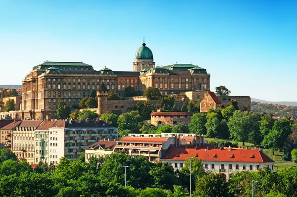 Budínský hrad, Budapešť, Maďarsko — Stock fotografie