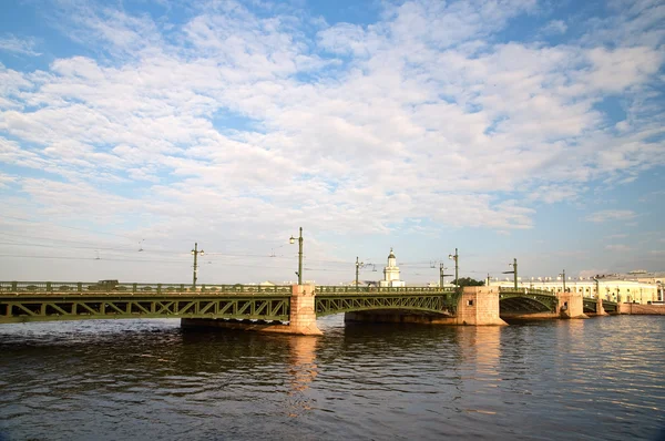 Types of St. Petersburg. Palace Bridge, Cabinet of Curiosities. — Stock Photo, Image