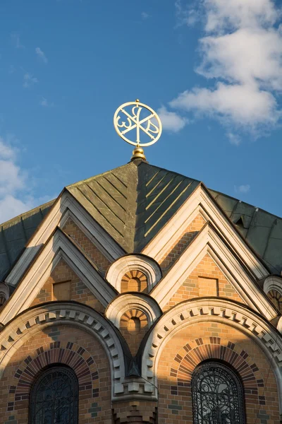 채 플 室 라이오스 교회입니다. 세인트 피터 스 버그, 러시아 — 스톡 사진
