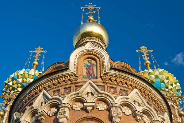 Church of the Resurrection, the Savior on the Blood, the early m — Stock Photo, Image