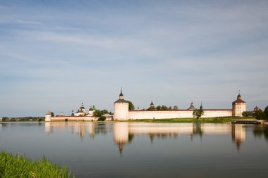 The architectural ensemble of St. Cyril-Belozersky Monastery. Ru clipart