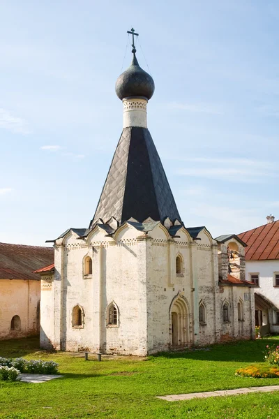 Kościół efimiya. Biełozierskiego. Rosyjska północ — Zdjęcie stockowe