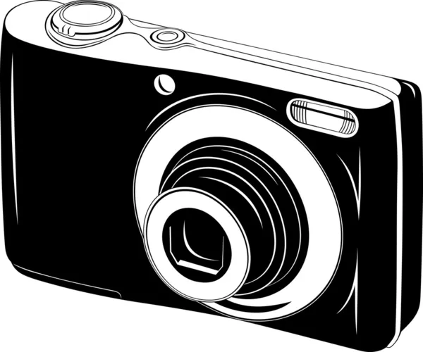 Moderne Kamera — Stockvektor