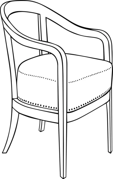 扶手椅 — 图库矢量图片