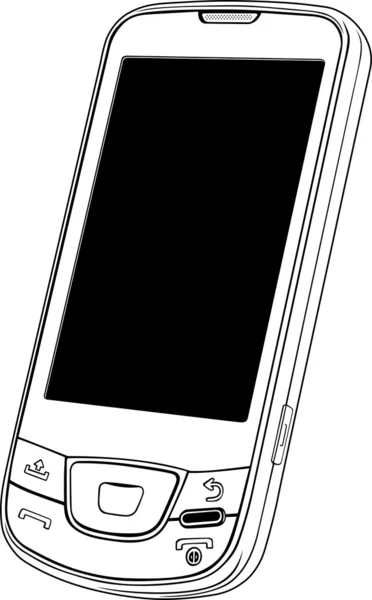 Смарт-телефон — стоковий вектор