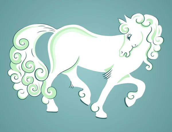 Cavalo de fantasia —  Vetores de Stock