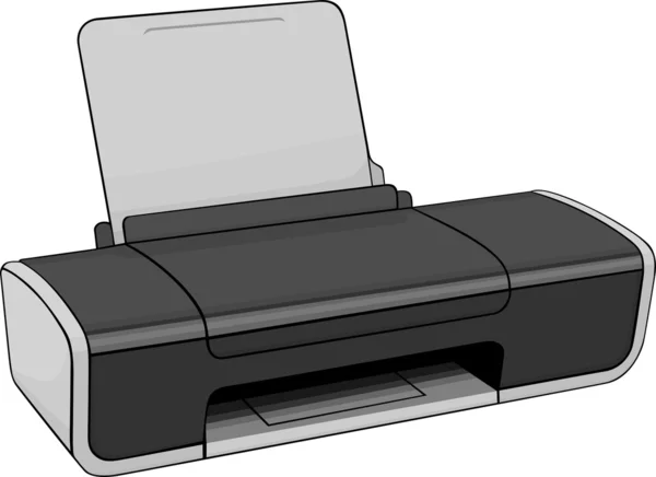 Barevná inkoustová tiskárna — Stockový vektor