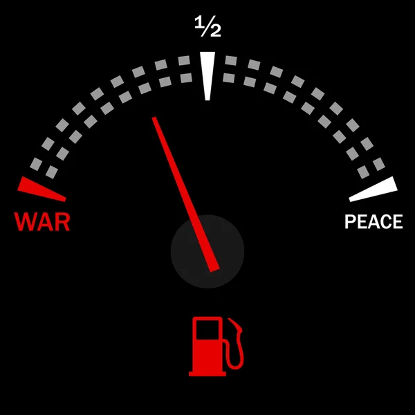 Krig och fred — Stock vektor