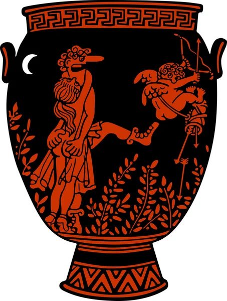 Παλαιό vase — Διανυσματικό Αρχείο