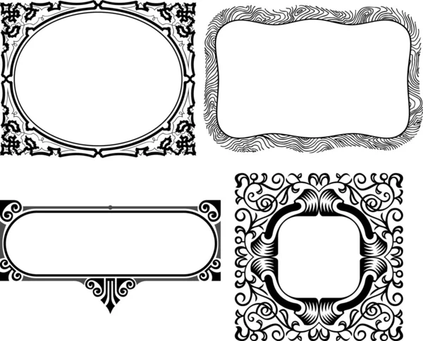 Vector elegance frames — Stock Vector