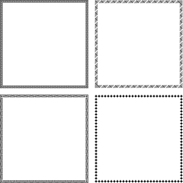 Cadres d'élégance vectorielle — Image vectorielle
