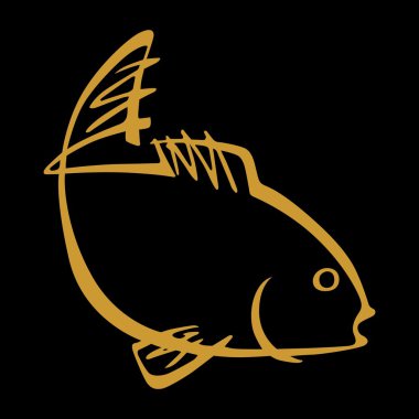 Vector fish clipart