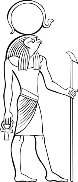 Faraón egipcio — Vector de stock