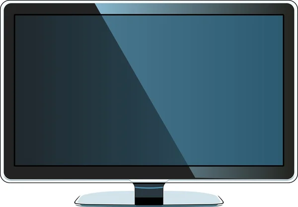 Moderner LCD-Monitor — Stockvektor