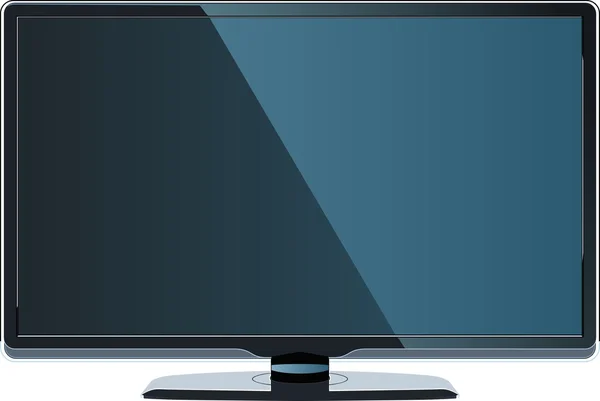 Moderno monitor LCD — Vettoriale Stock