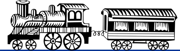 Игрушечный поезд — стоковый вектор