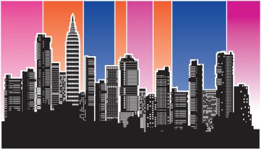 Vector city4 clipart