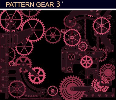 Pattern gear3 clipart