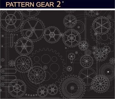 Pattern gear2 clipart