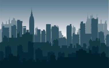 Nightly city3 clipart