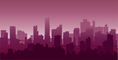 Nightly city2 clipart