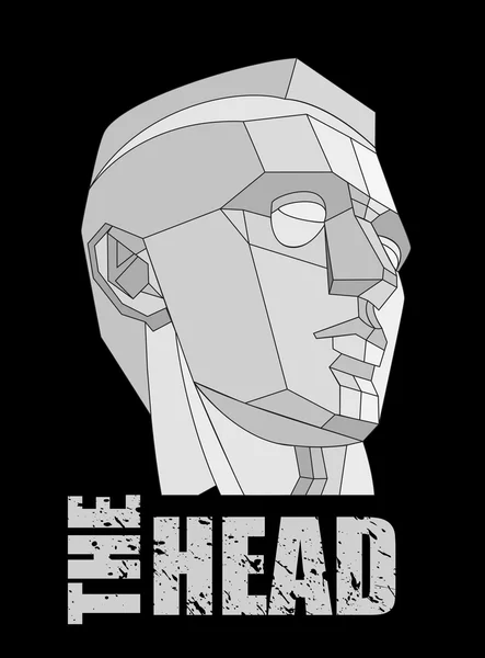 Hlava — Stockový vektor