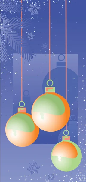 Vánoční decorations2 — Stockový vektor