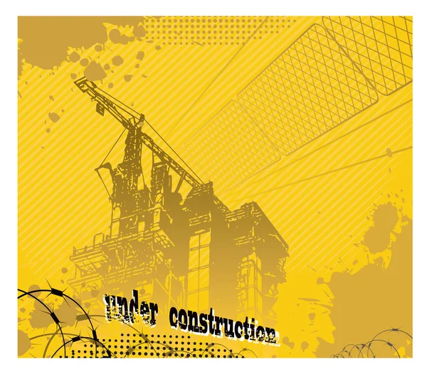 Pod construction2 — Wektor stockowy
