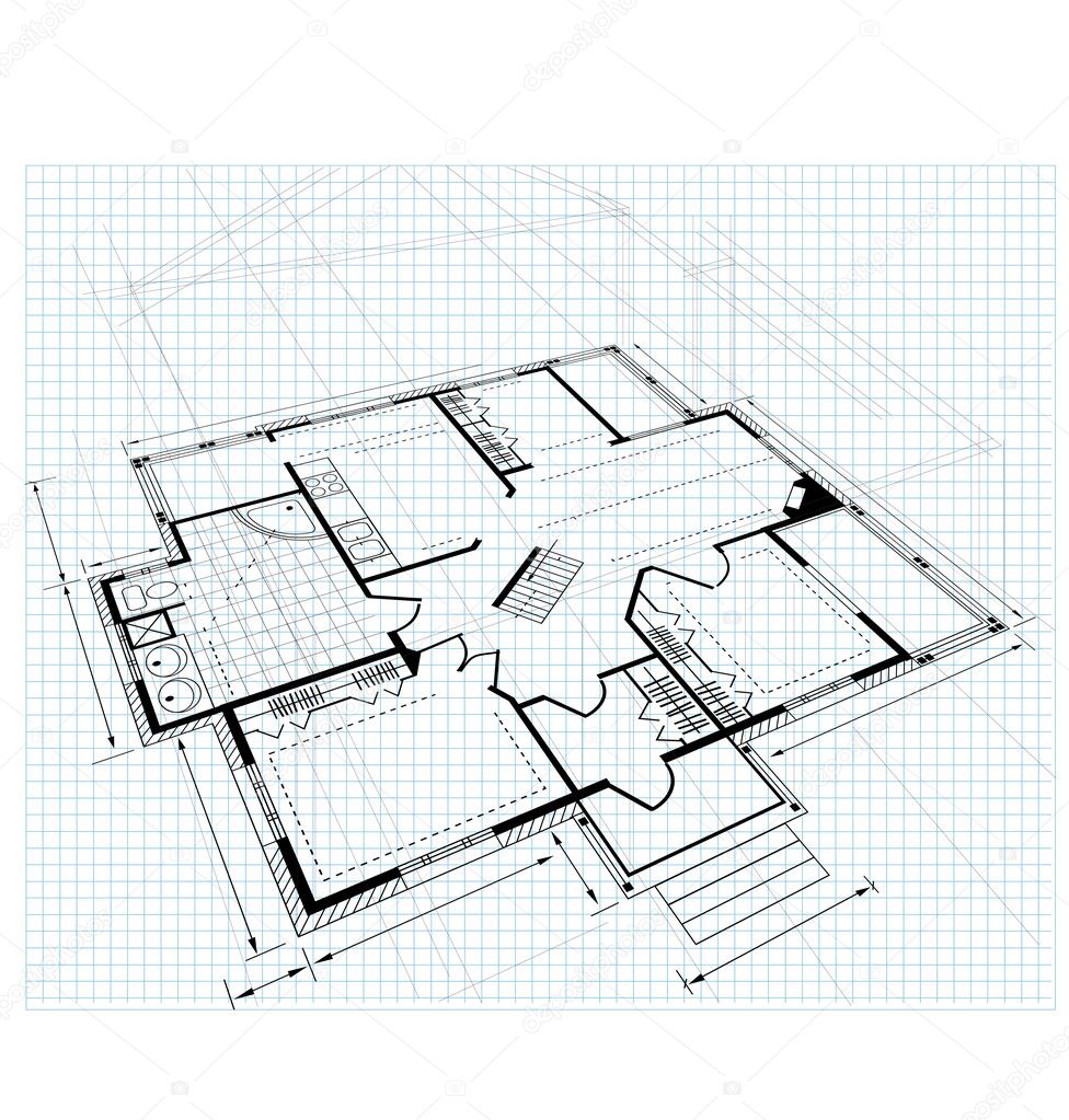 Plan a country house