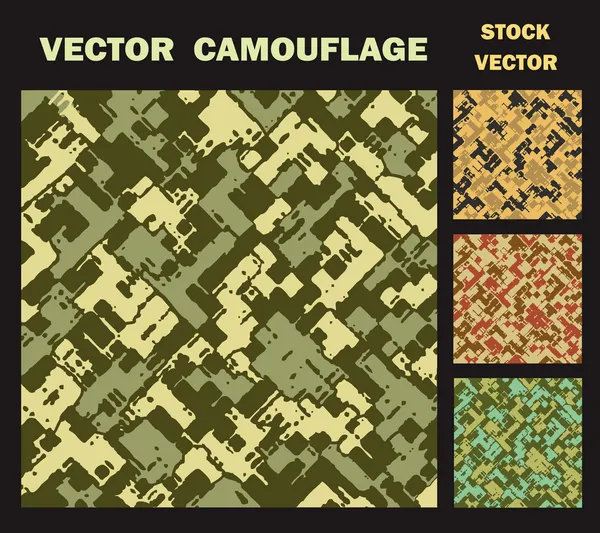 Векторный камуфляж — стоковый вектор