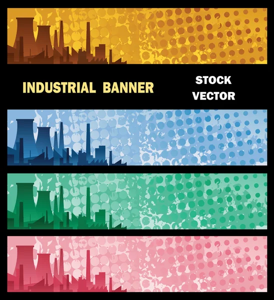 Banner vetorial — Vetor de Stock